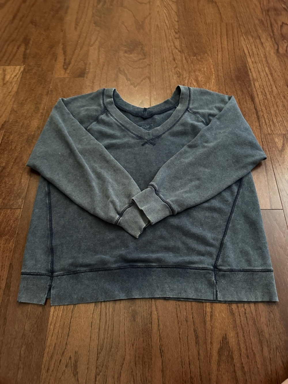 aerie faded navy downtime sweatshirt